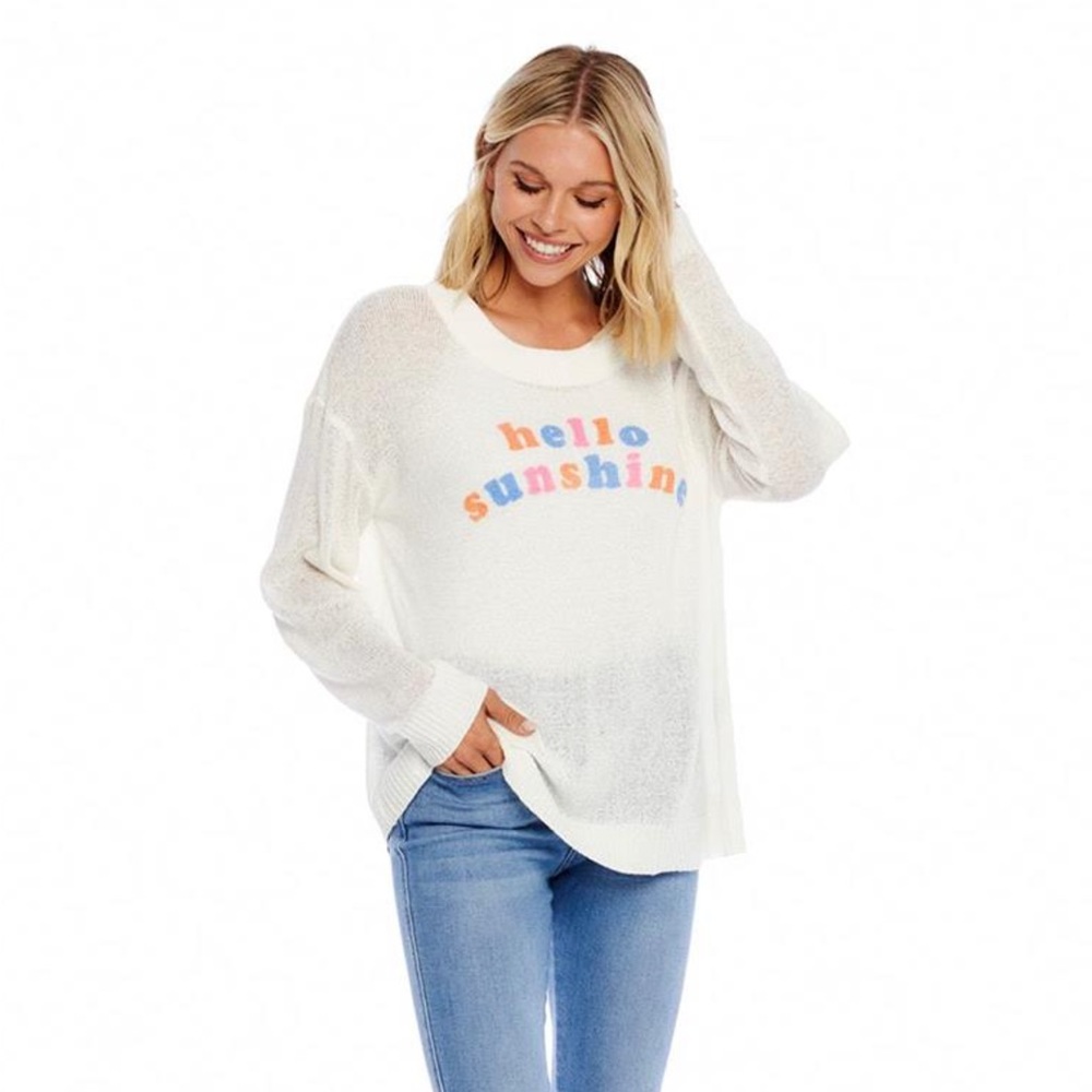 Mud Pie, NWT- Hello Sunshine Sweater Pullover